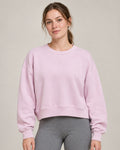 Sweat Cropped Lilás