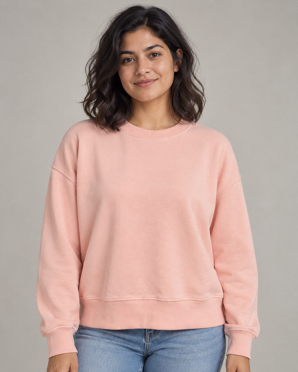 Sweat Cropped Pêssego